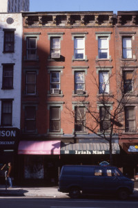 Irish Mist, 1661 1st Ave., between E. 86th and E. 87th Street, NYC, Jan. 1985.